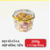 Kẹo Socola hộp đồng tiền (200g x 12 hộp/thùng)