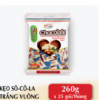 Kẹo Socola trắng vuông ( 260g x 25 gói/thùng)