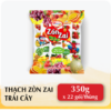 Thạch zòn zai trái cây ( 350g x 22 gói/thùng)